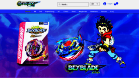 What Beybladeasia.com website looked like in 2022 (2 years ago)