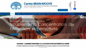What Brainmoove.com website looked like in 2022 (2 years ago)