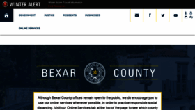 What Bexar.org website looked like in 2022 (3 years ago)