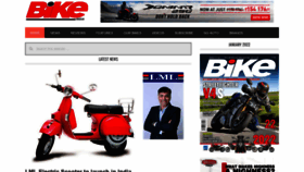 What Bikeindia.in website looked like in 2022 (2 years ago)