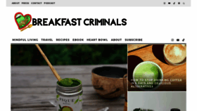 What Breakfastcriminals.com website looked like in 2022 (2 years ago)