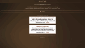 What Brown.anotalk.hu website looked like in 2022 (2 years ago)