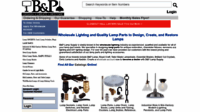 What Bplampsupply.com website looked like in 2022 (2 years ago)