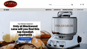 What Blackwoodlane.com website looked like in 2022 (2 years ago)