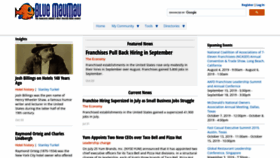What Bluemaumau.org website looked like in 2022 (2 years ago)
