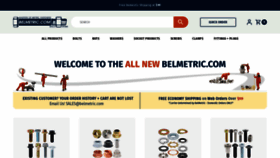 What Belmetric.com website looked like in 2022 (2 years ago)