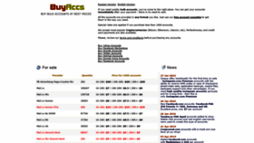 What Buyacc.org website looked like in 2022 (2 years ago)