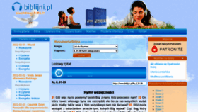 What Biblijni.pl website looked like in 2022 (2 years ago)