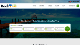 What Bookmyflightticket.com website looked like in 2022 (2 years ago)