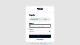 What Booking.amway.com website looked like in 2022 (2 years ago)
