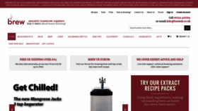 What Brewuk.co.uk website looked like in 2022 (2 years ago)