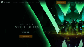 What Bungie.net website looked like in 2022 (2 years ago)