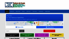 What Biharjobportal.com website looked like in 2022 (2 years ago)