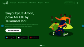 What Byu.id website looked like in 2022 (3 years ago)