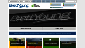 What Brettyoung.ca website looked like in 2022 (2 years ago)