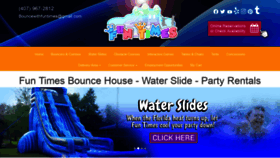 What Bouncewithfuntimes.com website looked like in 2022 (2 years ago)