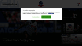 What Bwfc.co.uk website looked like in 2022 (2 years ago)