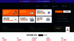 What Bithumb.com website looked like in 2022 (2 years ago)