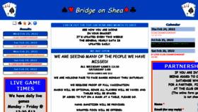 What Bridgeonshea.com website looked like in 2022 (2 years ago)