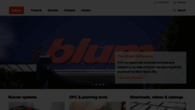 What Blum.com website looked like in 2022 (2 years ago)