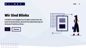 What Blinkx.com website looked like in 2022 (2 years ago)