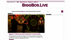 What Biggboss.ru website looked like in 2022 (2 years ago)