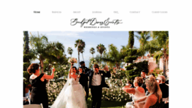 What Bridgetdavisevents.com website looked like in 2022 (2 years ago)