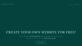 What Blogdosaga.com website looked like in 2022 (3 years ago)
