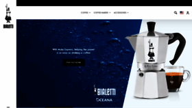 What Bialetti.com website looked like in 2022 (2 years ago)