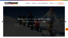 What Bankfinancial.com website looked like in 2022 (2 years ago)