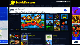 What Bubblebox.com website looked like in 2022 (2 years ago)