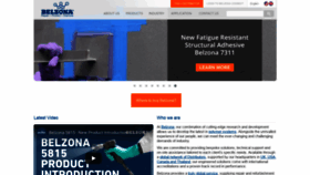 What Belzona.com website looked like in 2022 (2 years ago)