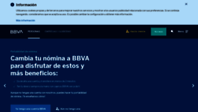What Bbva.mx website looked like in 2022 (2 years ago)