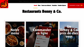 What Benny-co.com website looked like in 2022 (2 years ago)