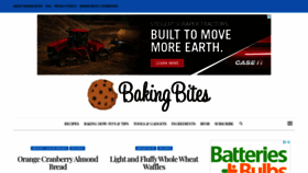 What Bakingbites.com website looked like in 2022 (2 years ago)