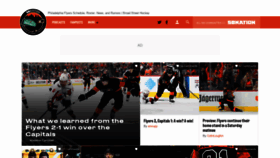 What Broadstreethockey.com website looked like in 2022 (2 years ago)