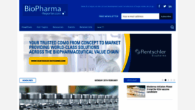 What Biopharma-reporter.com website looked like in 2022 (2 years ago)