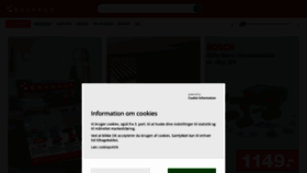 What Bauhaus.dk website looked like in 2022 (2 years ago)