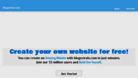 What Blogsvirals.com website looked like in 2022 (2 years ago)