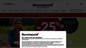 What Blancheporte.fr website looked like in 2022 (2 years ago)