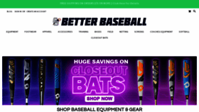 What Betterbaseball.com website looked like in 2022 (2 years ago)