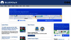 What Bluemoon-mcfc.co.uk website looked like in 2022 (2 years ago)