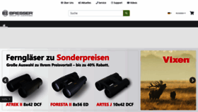 What Bresser.de website looked like in 2022 (2 years ago)
