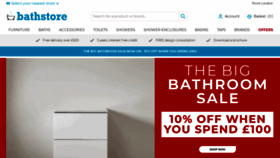 What Bathstore.com website looked like in 2022 (2 years ago)