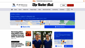 What Bordermail.com.au website looked like in 2022 (2 years ago)