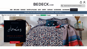 What Bedeckhome.com website looked like in 2022 (2 years ago)