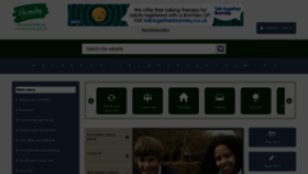 What Bromley.gov.uk website looked like in 2022 (4 years ago)