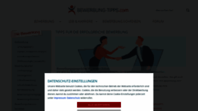 What Bewerbung-tipps.com website looked like in 2022 (2 years ago)