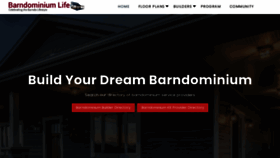 What Barndominiumlife.com website looked like in 2022 (2 years ago)