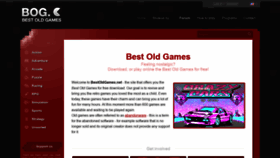 What Bestoldgames.net website looked like in 2022 (2 years ago)